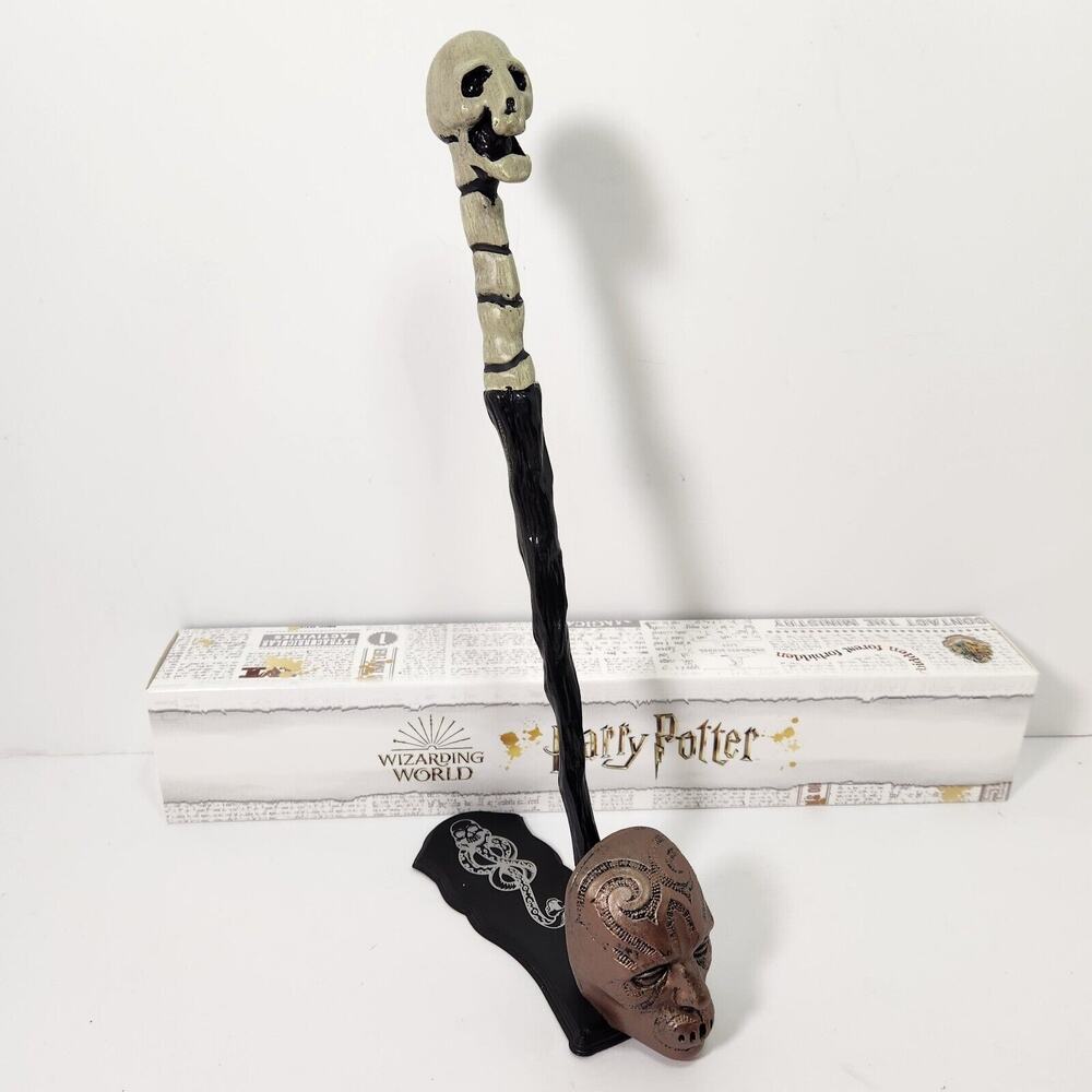 Wizarding World Harry Potter Mystery Death Eater Mini Skull Wand Costume Cosplay